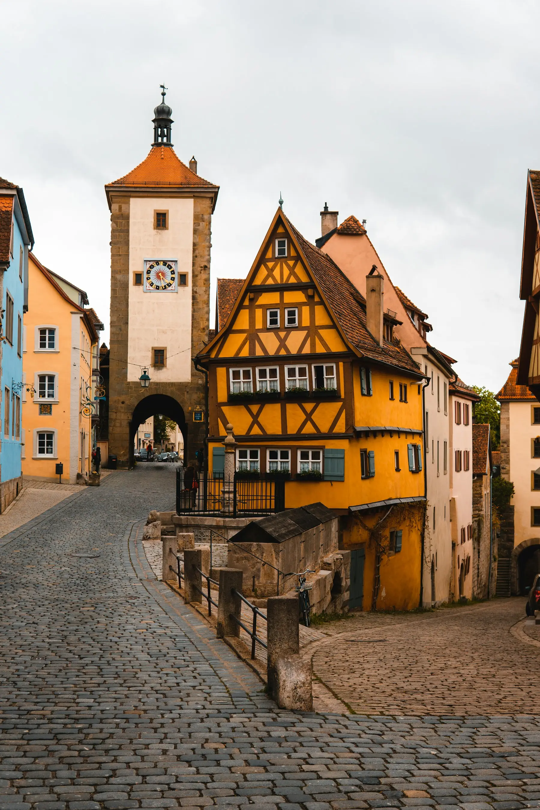 Das Plönlein in Rothenburg ob der Tauber
